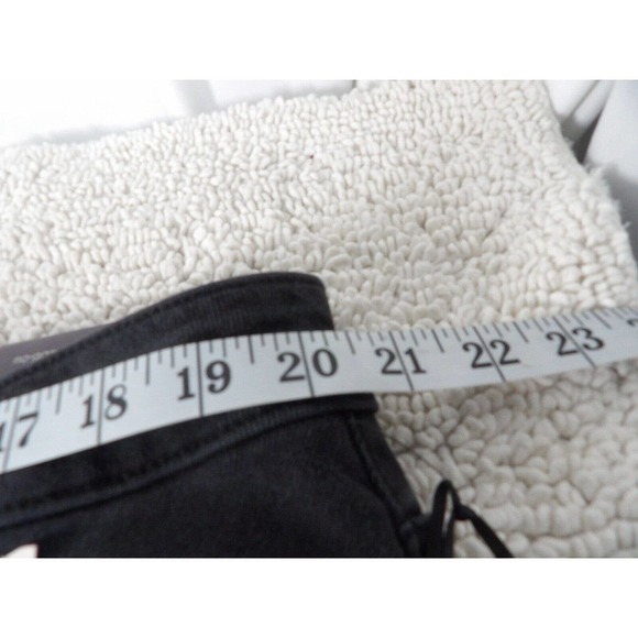 Ava & Viv Womens Black Stretch 5 pocket Design High Rise Straight Jeans Size 22W - Picture 5 of 9